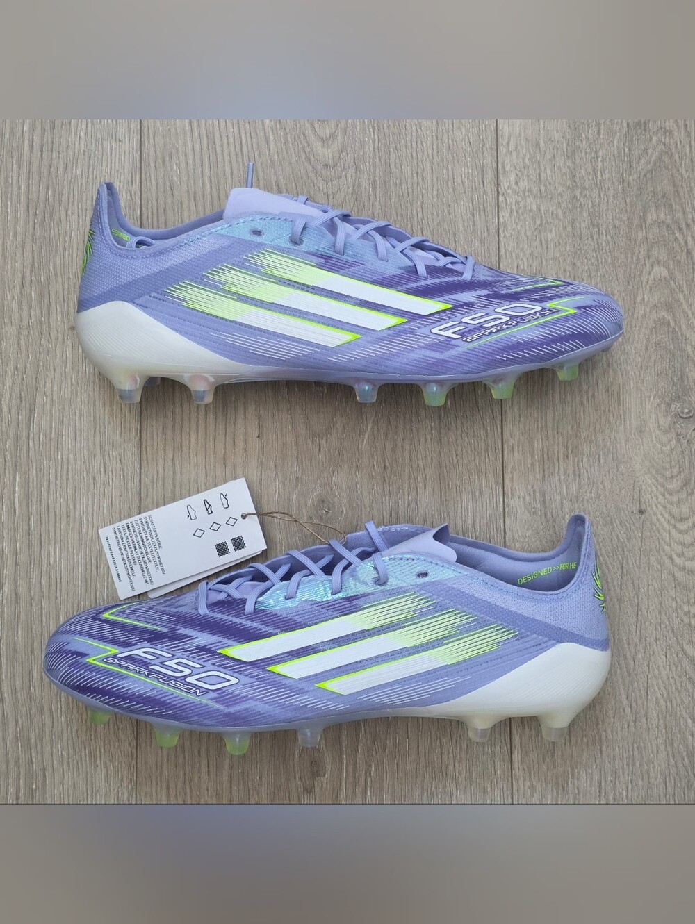 Adidas F50 Sparkfusion Elite FG AG Low Cleats JR9225 Womens Sz 9 NWT MSRP $220⚽️